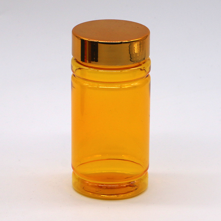 175ML Capacity PET Plastic Capsule Pill Medicine Bottle with CRC Screw Flip Top Caps