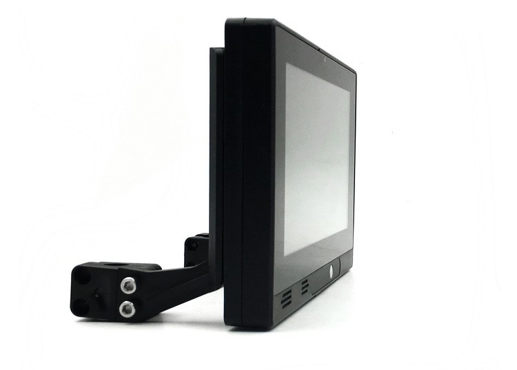 Taxi Headrest Touch Advertising Screen with Content Management System