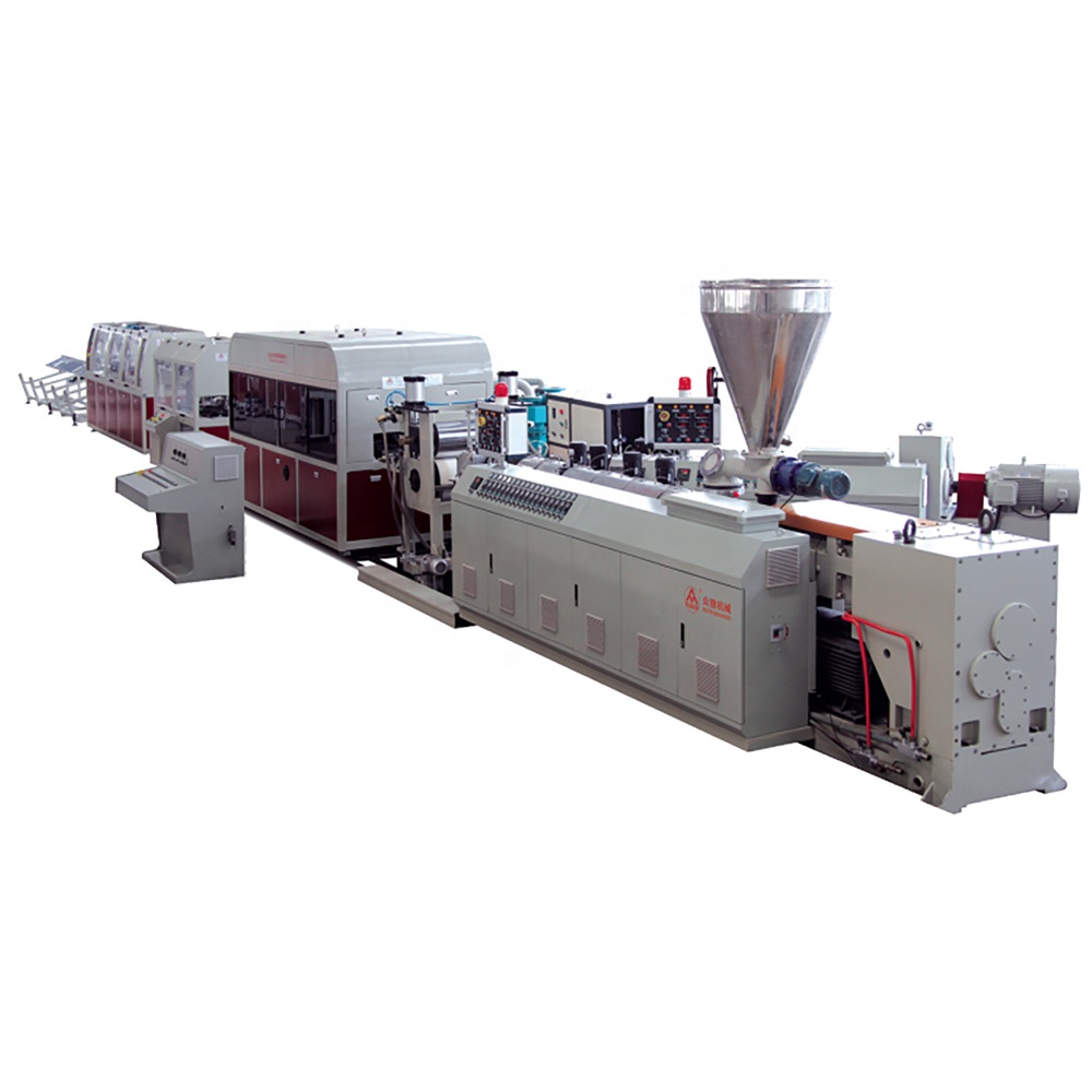 PVC Siding Production Extruder Machine with 38CrMoALA Screw Material and Competitive