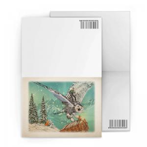 Buy cheap Christmas Design Lenticular Gift Cards 3D Effect Customised 12x17cm Fold product