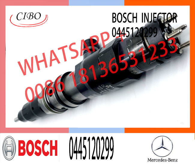 Diesel Fuel Injector A4700700087 0445120299 For Mercedes - Benz Actros MP4