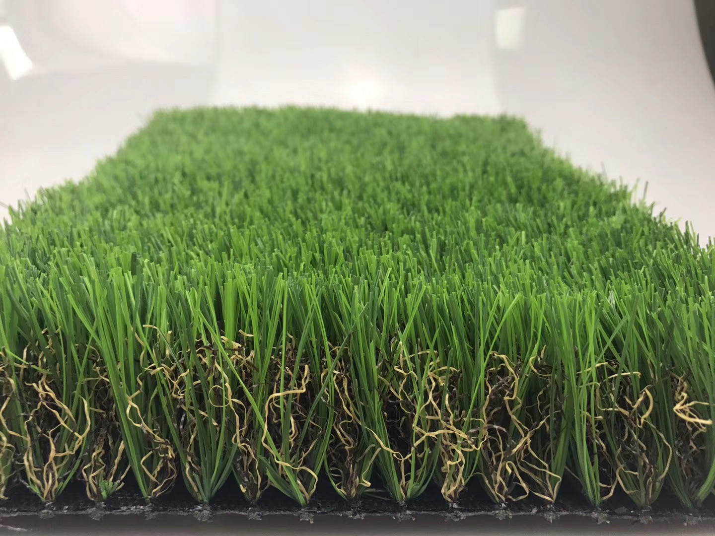 30mm Height Artificial Synthetic Turf Sports Flooring Green PE Plastic Grass