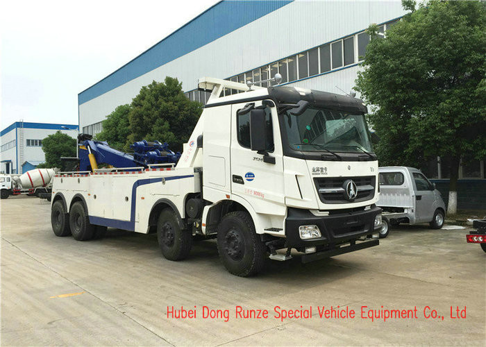 Beiben Heavy Duty Rotator Wrecker Tow Truck , 30-40 Ton Heavy Wrecker Trucks