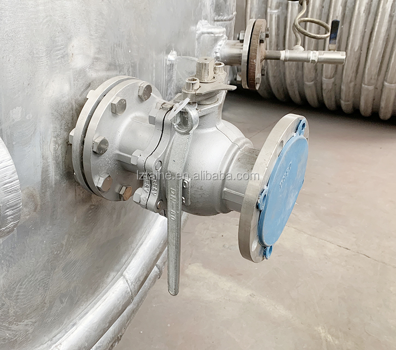 5 Ton Jacketed Batch 1 Cubic Meter Reflux Condenser Chemical Mixing Reactor with Heating