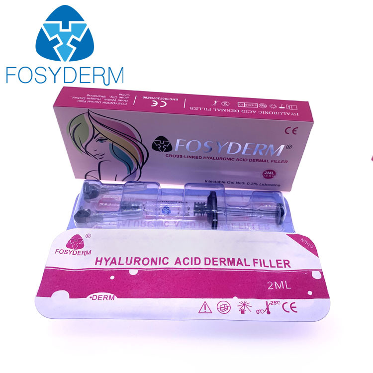 Fosyderm Dermal Filler Hyaluronic Acid Injection 24mg/ml HA For Lips CE