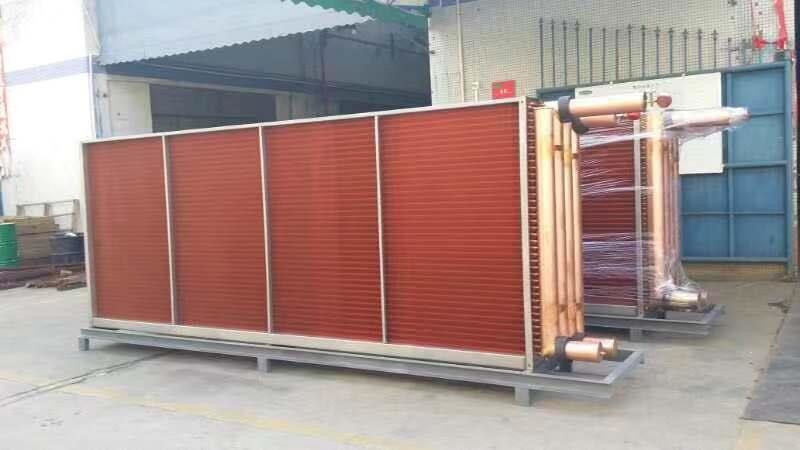 Industrial 9.52mm Fin Type Heat Exchanger For Water Cooler