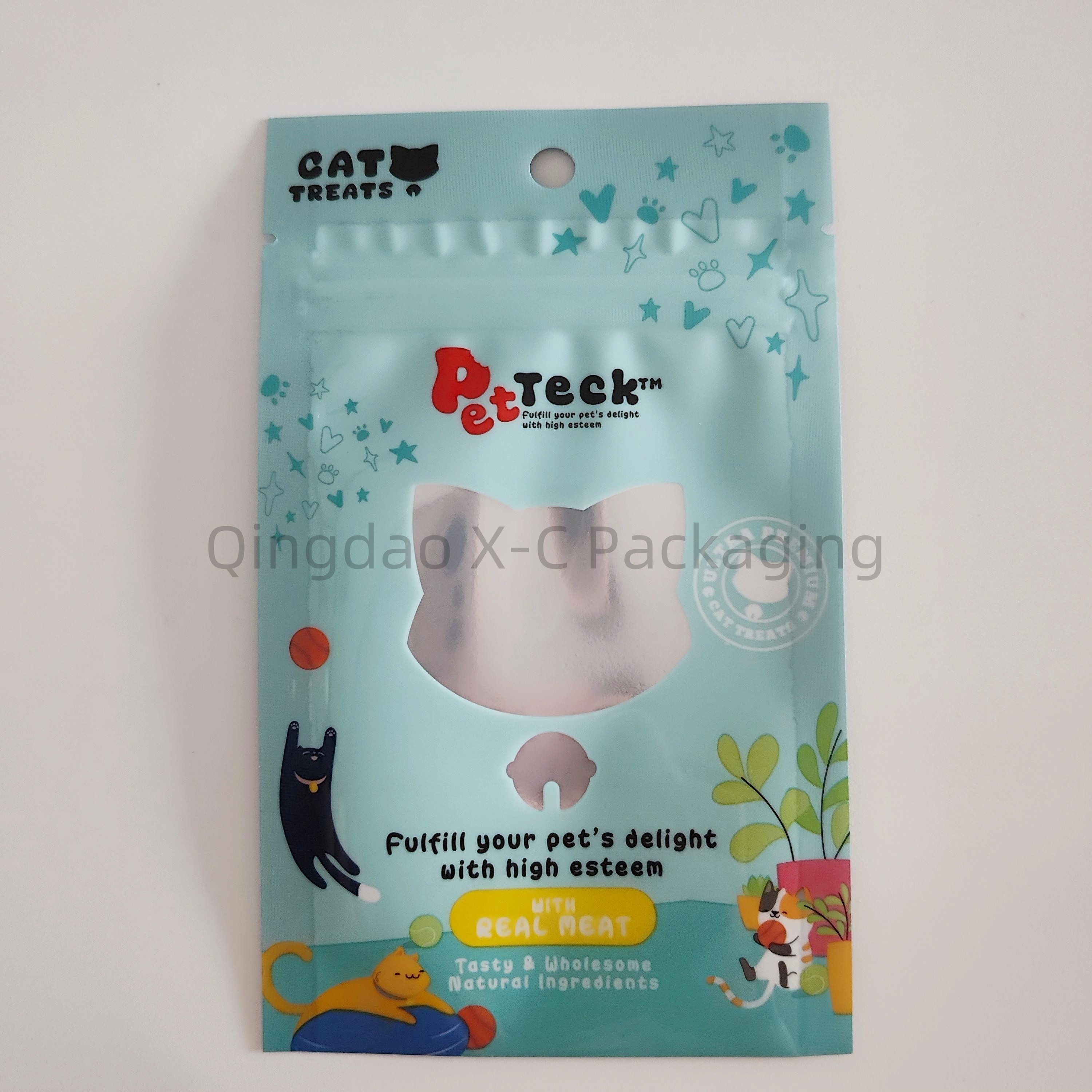 Multi Color Plastic Packing Bag Rectangular With Heat Seal Zipper Customized Printed