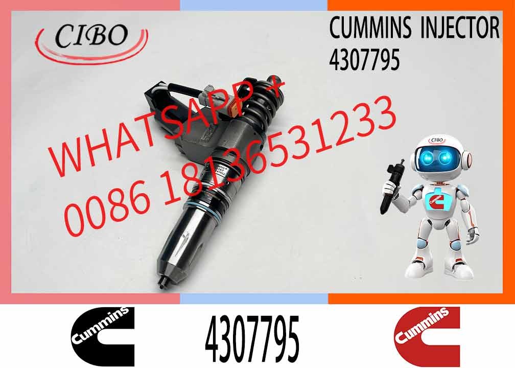 High Quality Diesel Fuel Injector 4307795 4384360 for N14 Qsn14 Engine Injector diesel