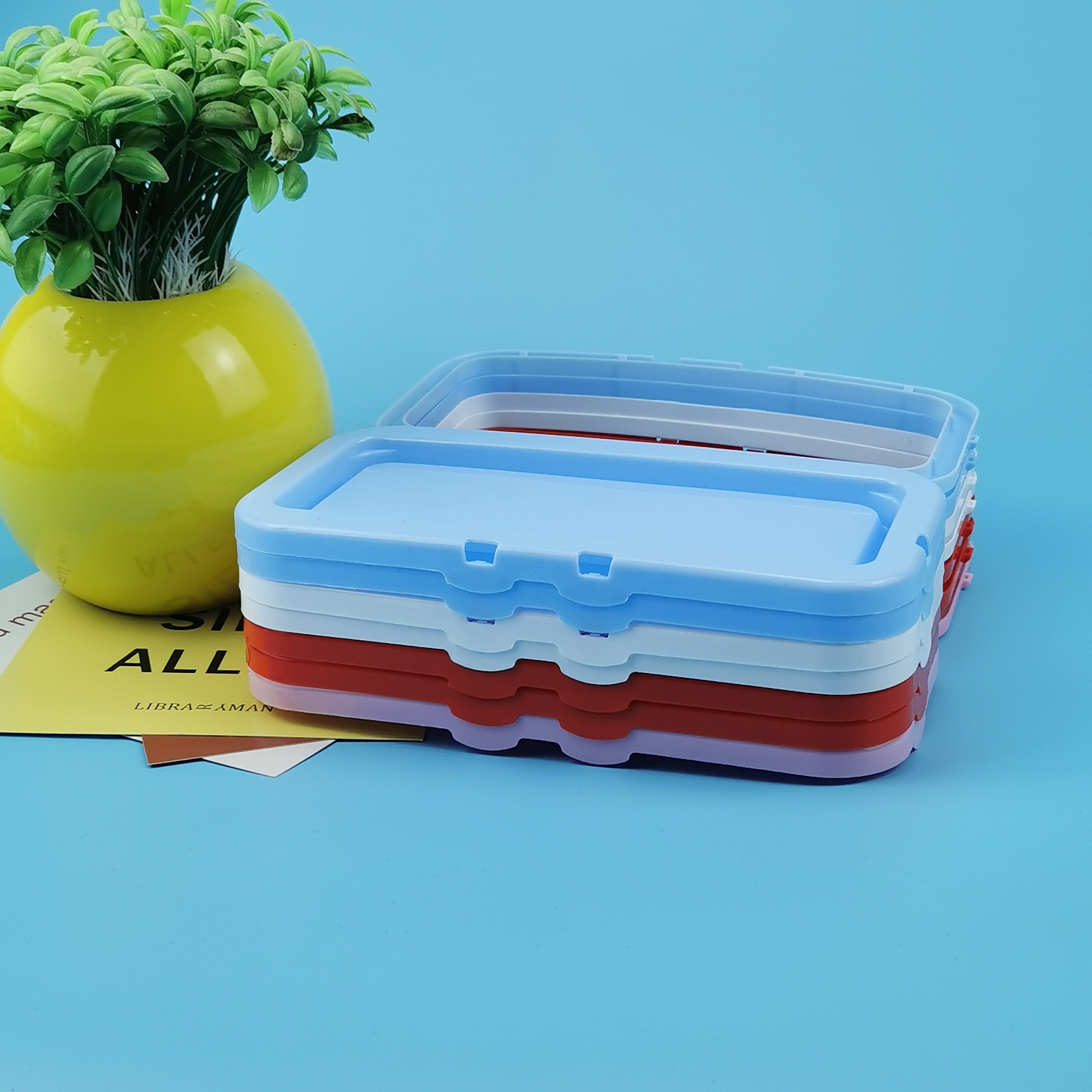 0.4kg 25pcs Plastic Washing Powder Storage Container