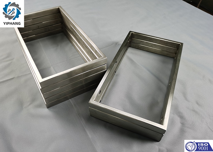 Grain Finish Precision Sheet Metal Fabrication Custom Stainless Steel Frame ODM