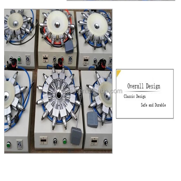 Factory price automatic lamp cap punching machine, lamp base crimping tool machine for sale