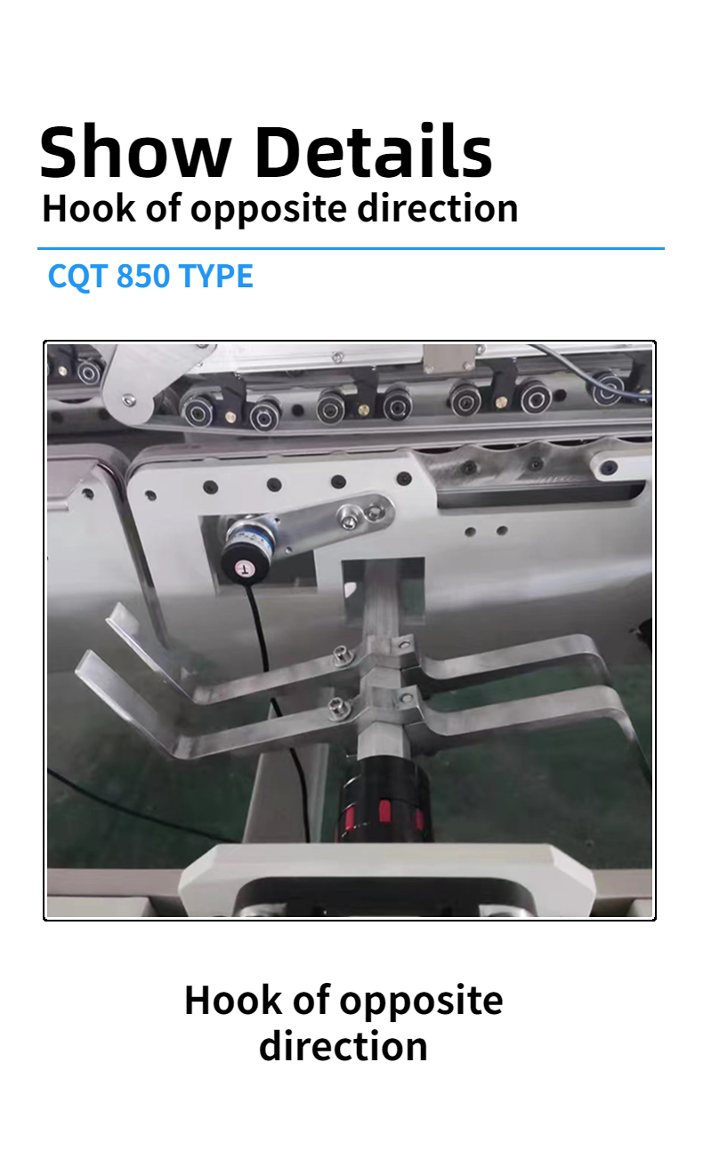 Advanced CQT850 Folder Gluing Machine for 4 Corner Box 6 Corner Paper Box Paper Folding