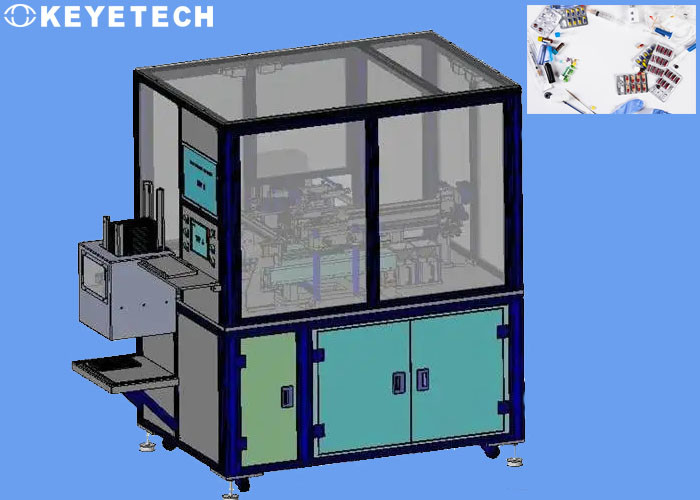 Milk Beverage Helicap Automatic Visual Inspection System with Bowl Feeder