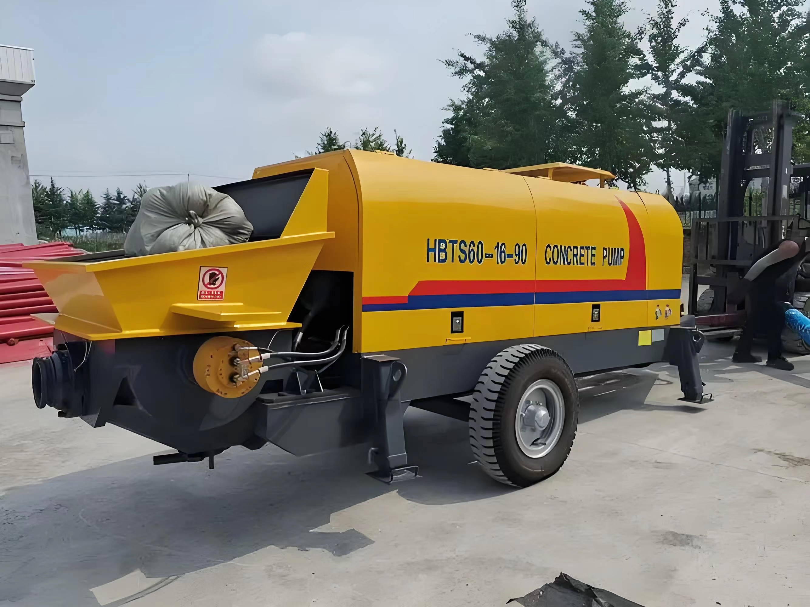 Cement Trailer Concrete Pump Truck Cost Trailer Mixer