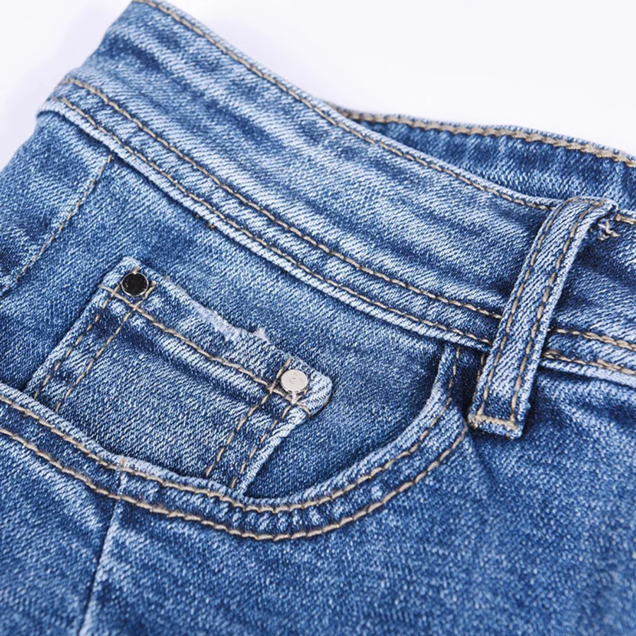 Sanforizing Lightweight Stretch Denim Fabric by the metre 63 inch
