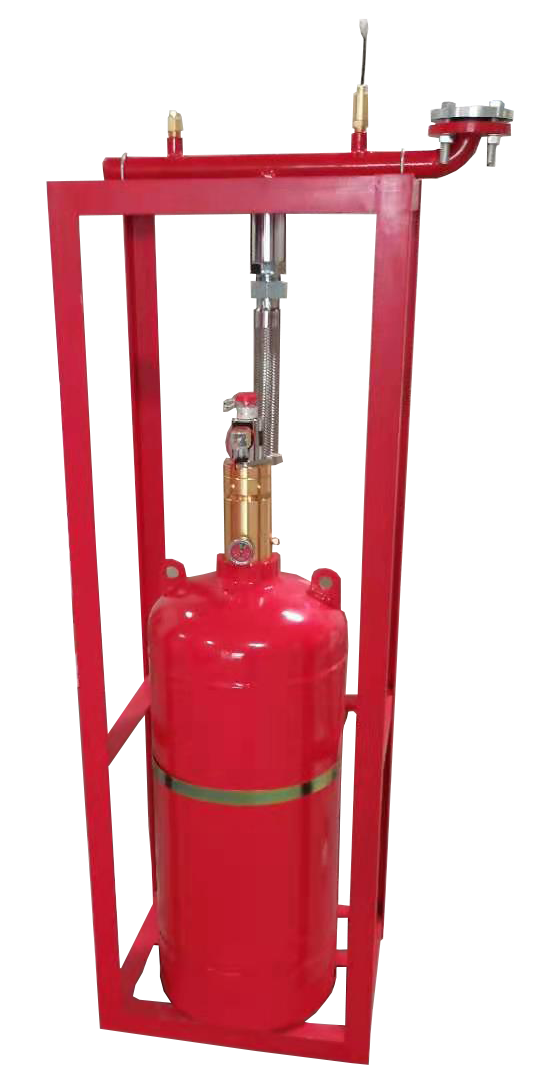 Insulated FM200 Pipe Network System Fire Extinguisher For Telecommunication Room