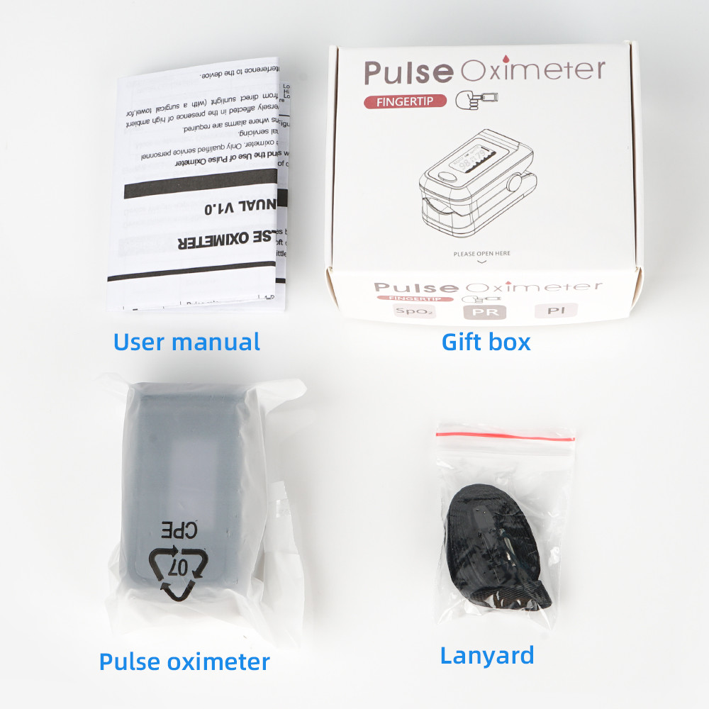 Household Digital Fingertip Pulse Oximeter OLED Display Screen Ingertip Pulse Oximeter Oxymeter