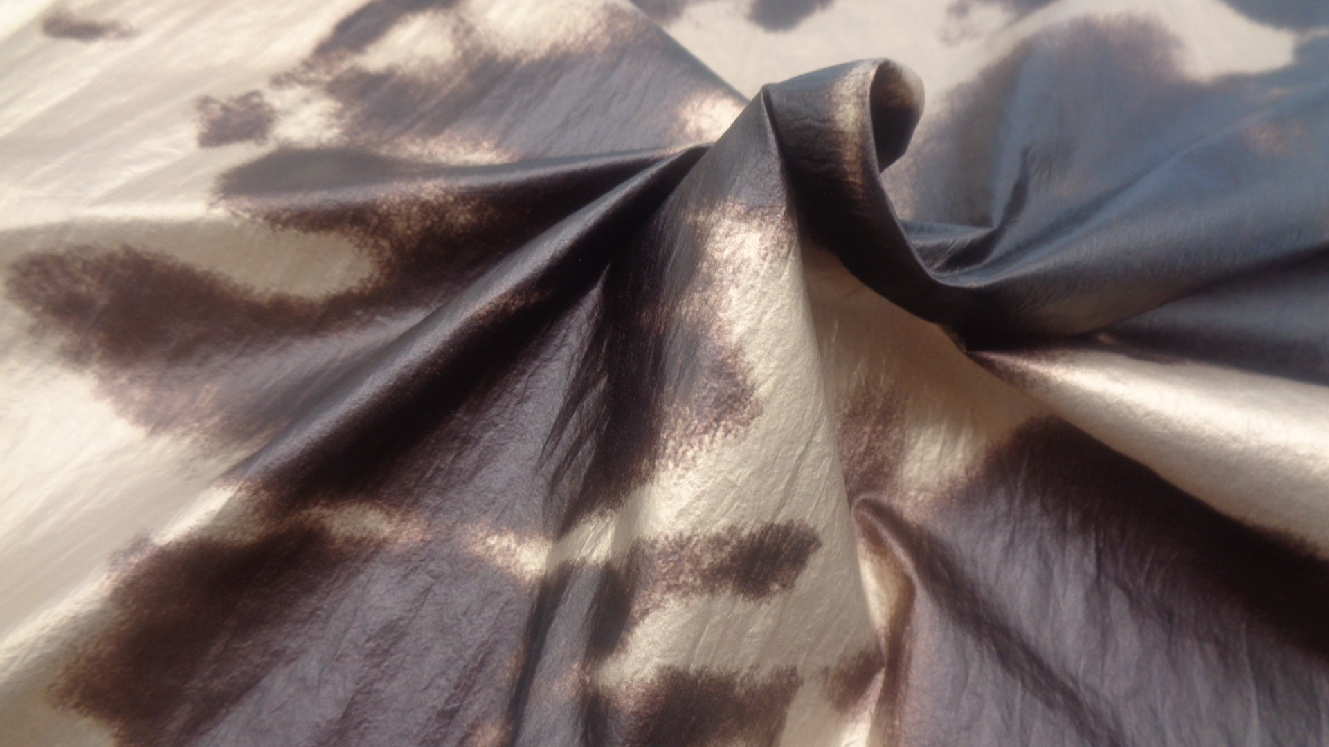 100% Nylon Screen Printed Fabric 30D 49 Gsm Water Resistant