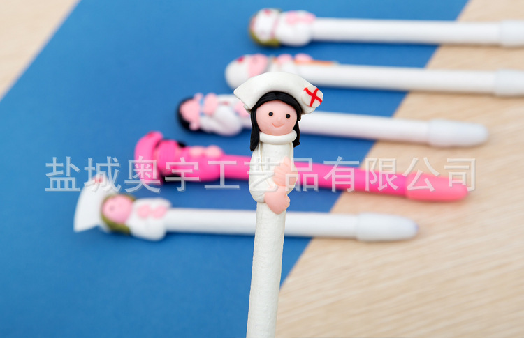 Black Gel Pen for Creative Learning Student Neuter Pen Cartoongel Pen Office Supplies