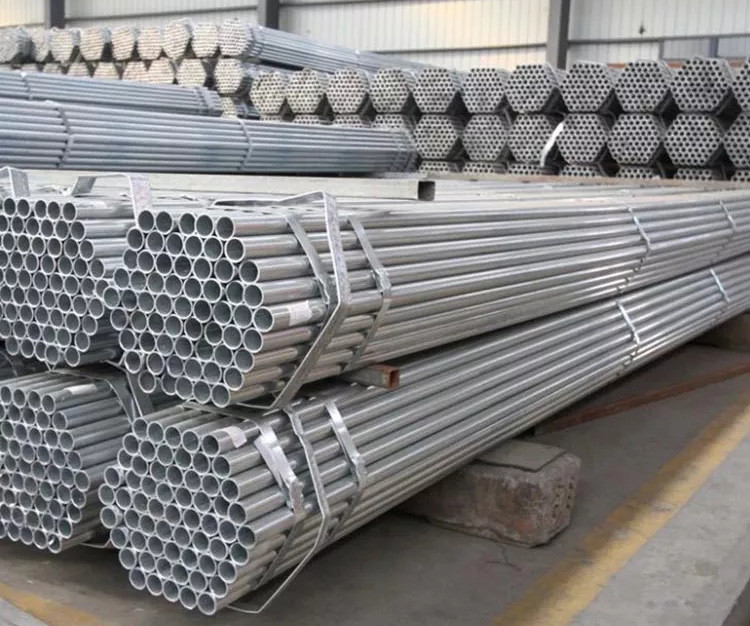 Low Pressure Q195 ERW Plain End Pipe 6m 3 Inch Galvanized Pipe