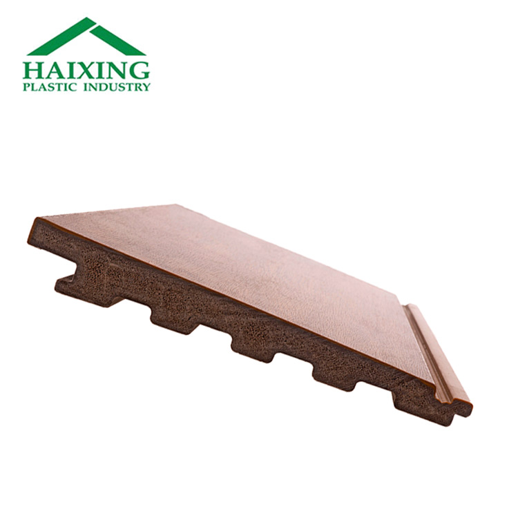 Coffee Plastic Wood Composite Wall Panels for Outside Wall Building Prefabricated House