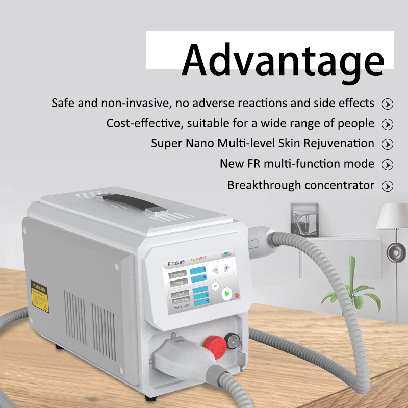 1320nm 755nm Beauty Therapy Machine Pico Laser Skin Rejuvenation Machine