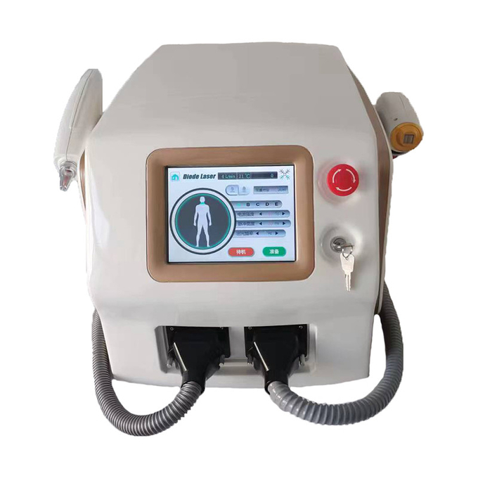 Painless Picosecond Tattoo Removal Diode Laser 2 In 1 Hair Removal Machine