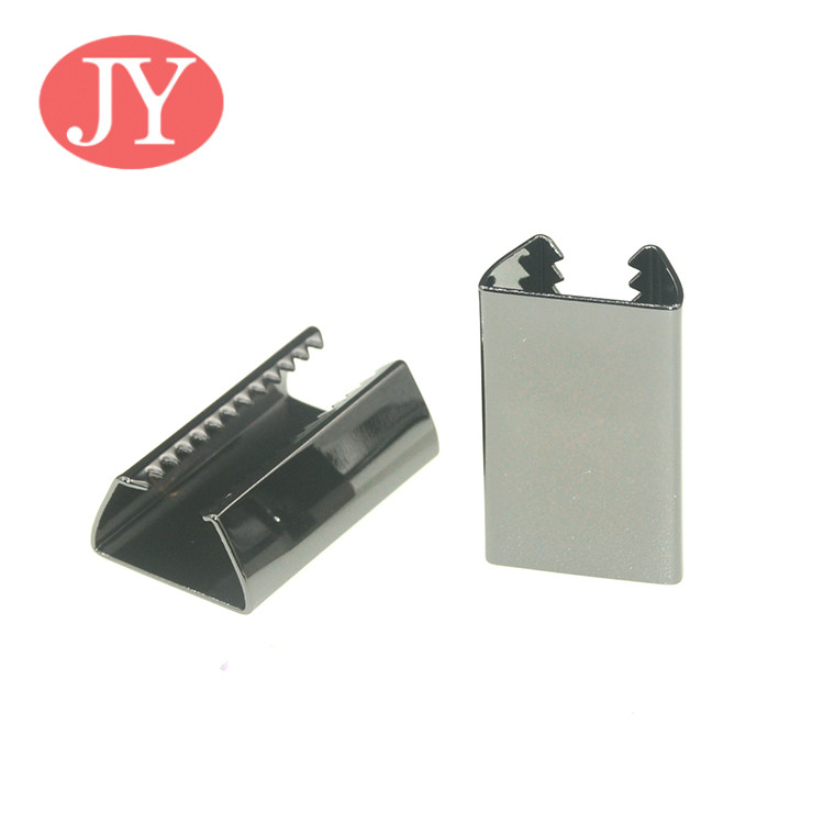 jiayang aglet painting color blue color mesh brass tips aglets brass tip