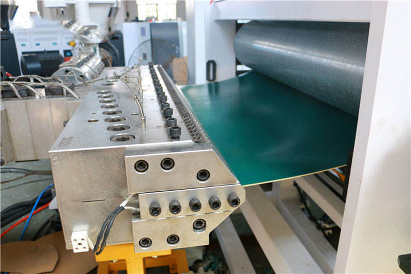Single Layer Glazed Tile Making Machine Pvc Ceiling Extrusion Line