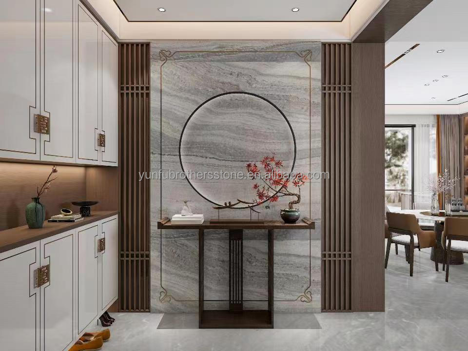 Natural Stone Blue Granite Cut-to-Size Slabs for Home Wall Panel and Dining Table Top