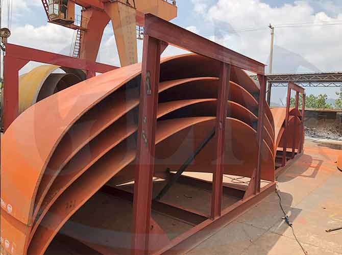 304H Q345R Carbon Steel Dished Heads Elliptical Pressure Vessel 1000MM
