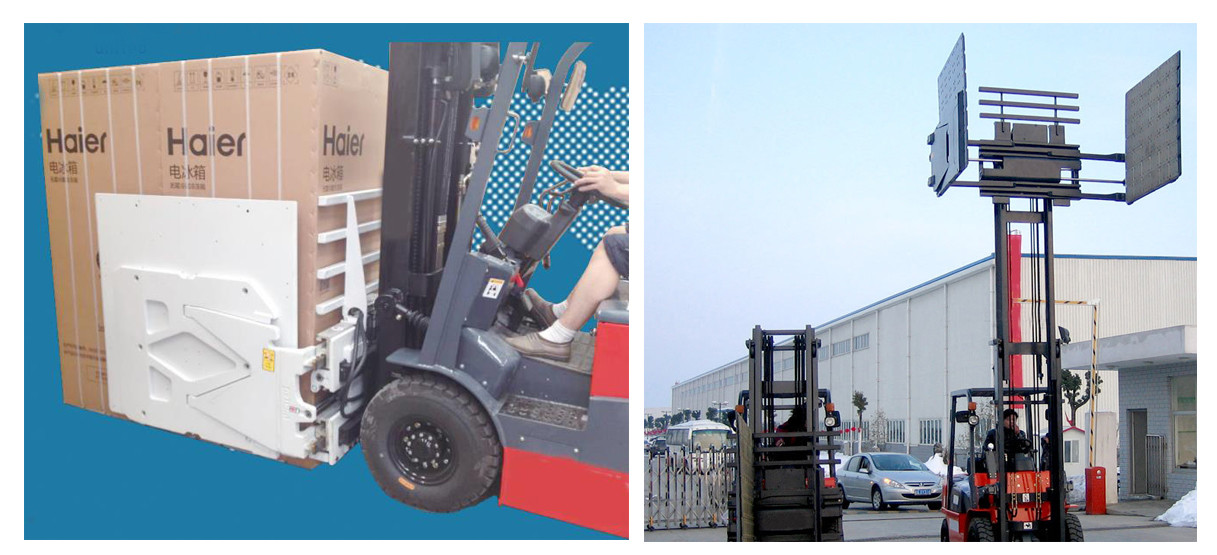 Forklift Appliance Clamp Box Forklift Carton Clamp Attachment