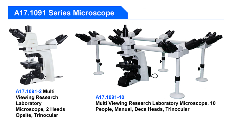 Rohs OPTO EDU A17.1091 Manual Microscope Research Laboratory 10 People