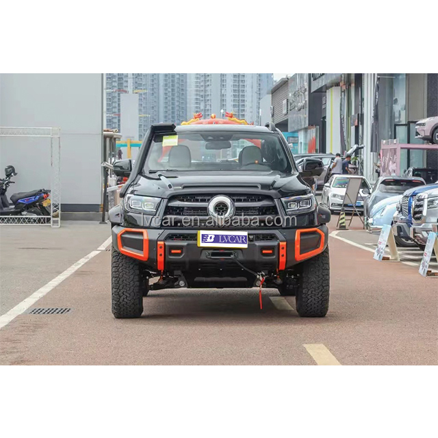 4x4 Hydraulic AWD Pickup with LED Camera Electric Leather Turbo Dark Diesel Fuel ACC