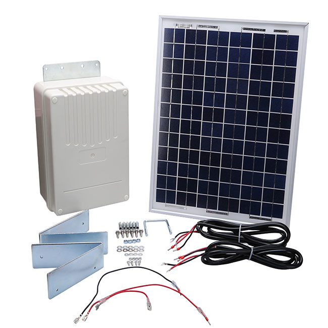 500kg Solar Powered Sliding Gate Kit 150W 110V 220V Auto Close