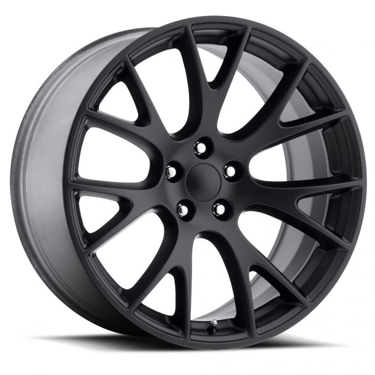 Challenger Charger Magnum 300 Replica Rim DG15 Hellcat Satin Blk 20x10 2528