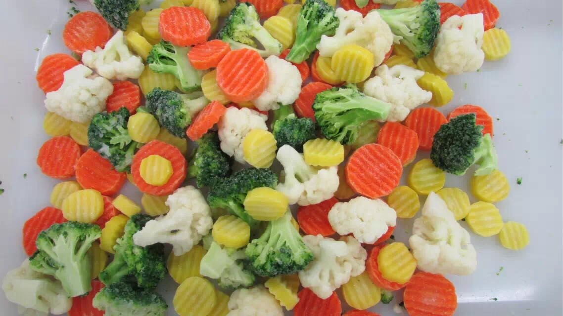 2019 Frozen Mixed Vegetables IQF Foods Flash Frozen Vegetables