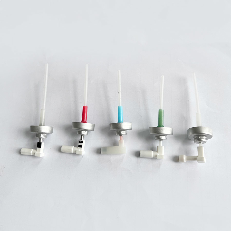 Metered Aerosol Valve for Single and Silver Coated Aerosol Cans