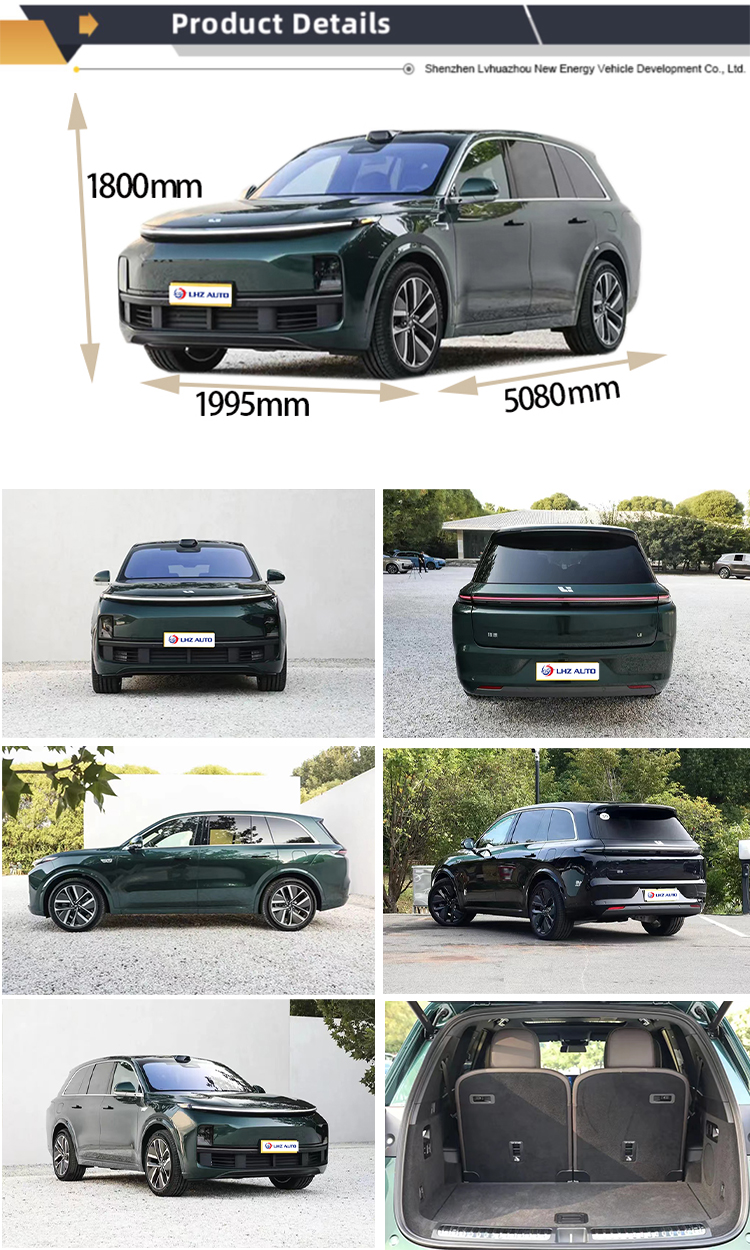 Long Range Plug in Hybrid Li L8 Luxury Energy Vehicle Fuel Type Gasoline Electricity