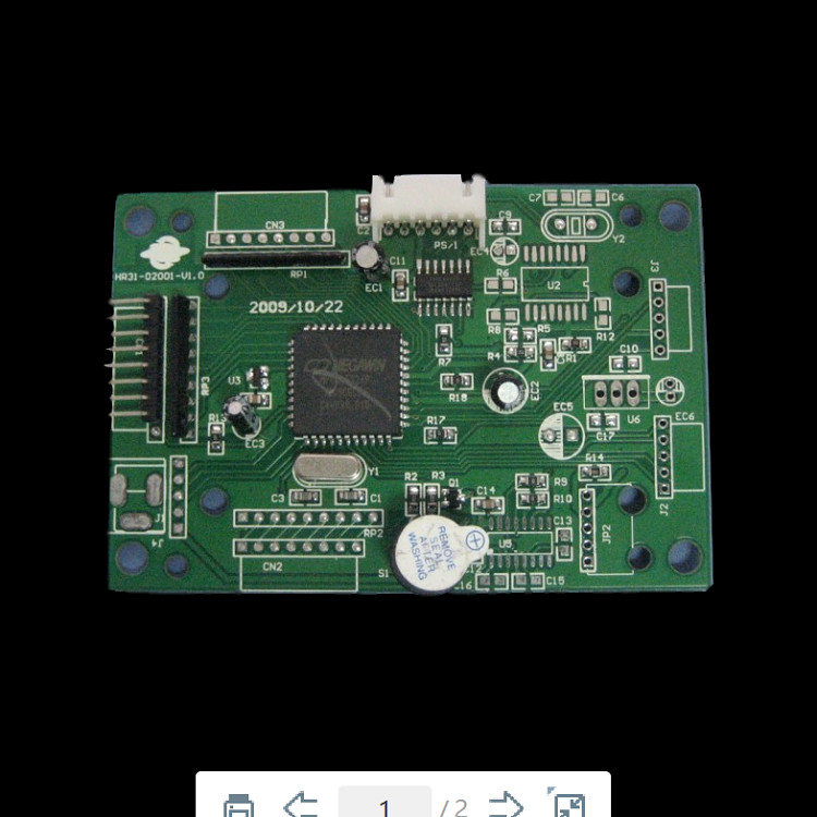 Light Weight Atm Machine Keypad Pcb Circuit Board Small Volume Long Service Life