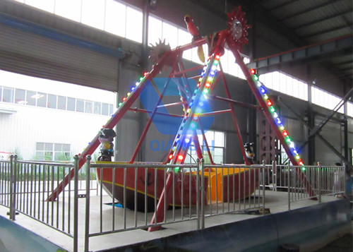 Outdoor Pirate Ship Amusement Park Ride 12 Seats Capacity For Kids CE Approved