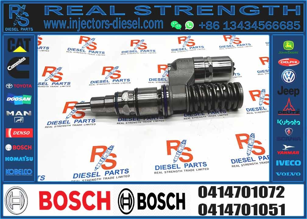 Excavator Injector 0414701051 1943974 0414701072 for Diesel Engine Parts Nozzle Assembly