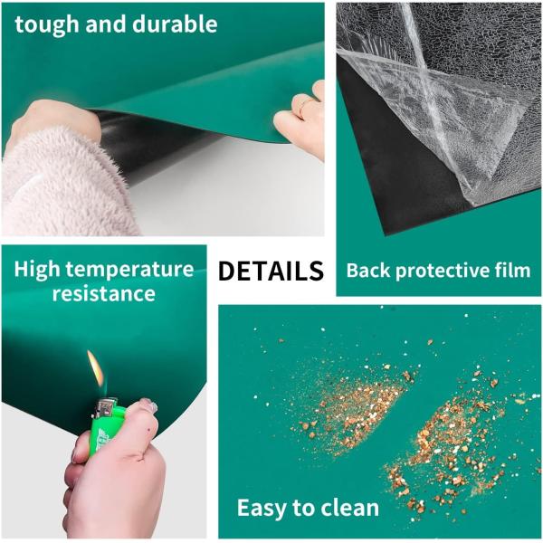 ESD Rubber Mat 1.8mm-3mm Antistatic Table Mat for Laboratories