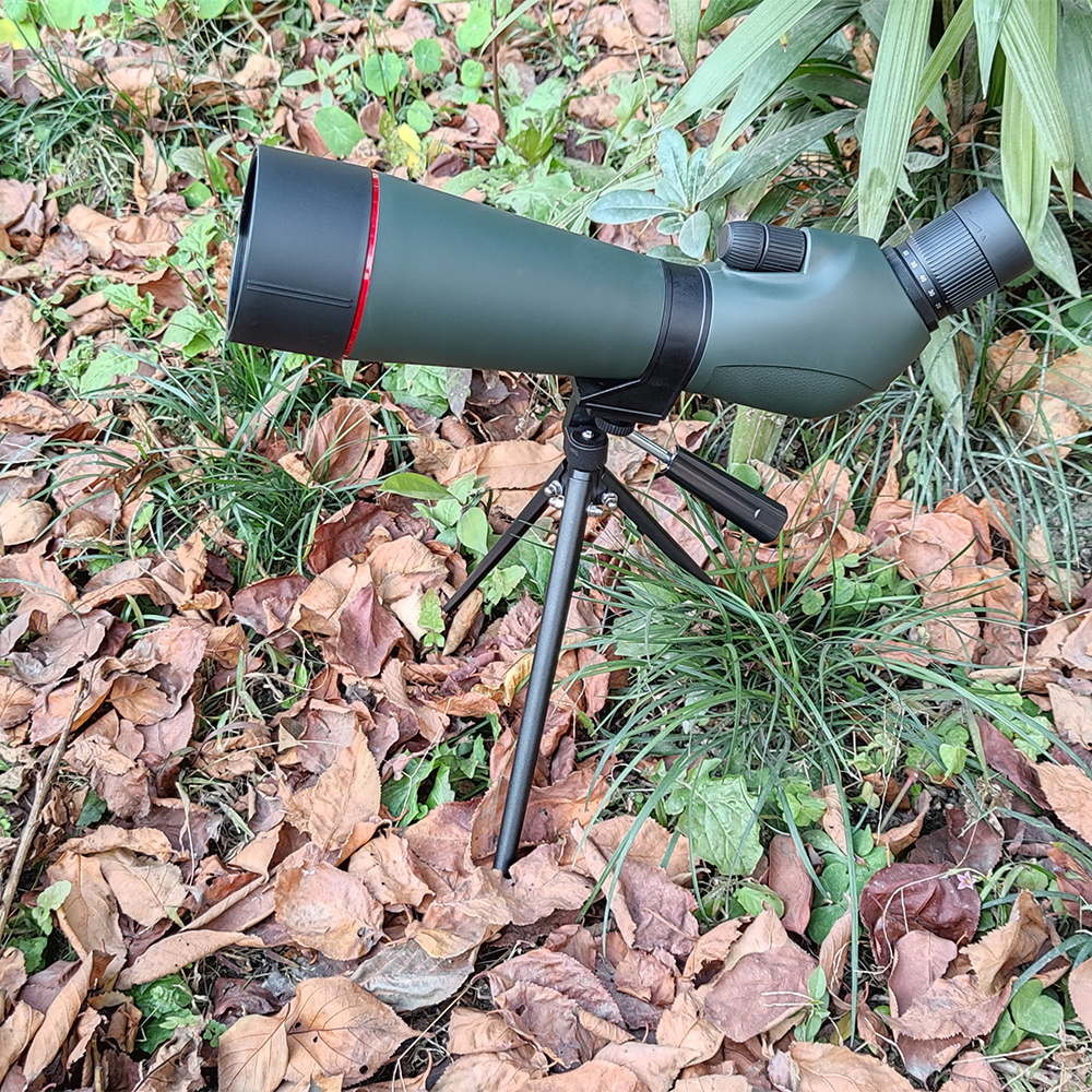 25-75X80 High Definition Birding Spotting Scope 20-60x80 With Tripod And Carrying Bag