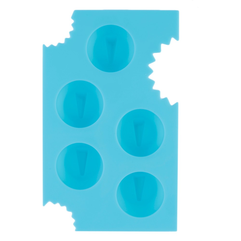 Shark Fin Food Grade Silicone Ice Tray Maker Jelly Pudding Mould Bar Tool DIY Ice Cube Mold