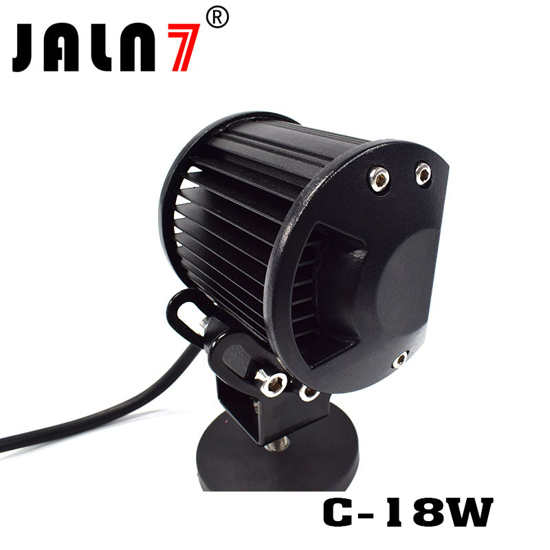 LED Light Bar JALN7 18W CREE Spot Flood Combo LED Driving Lamp Super Bright Off Road Lights LED Work Light Boat Jeep