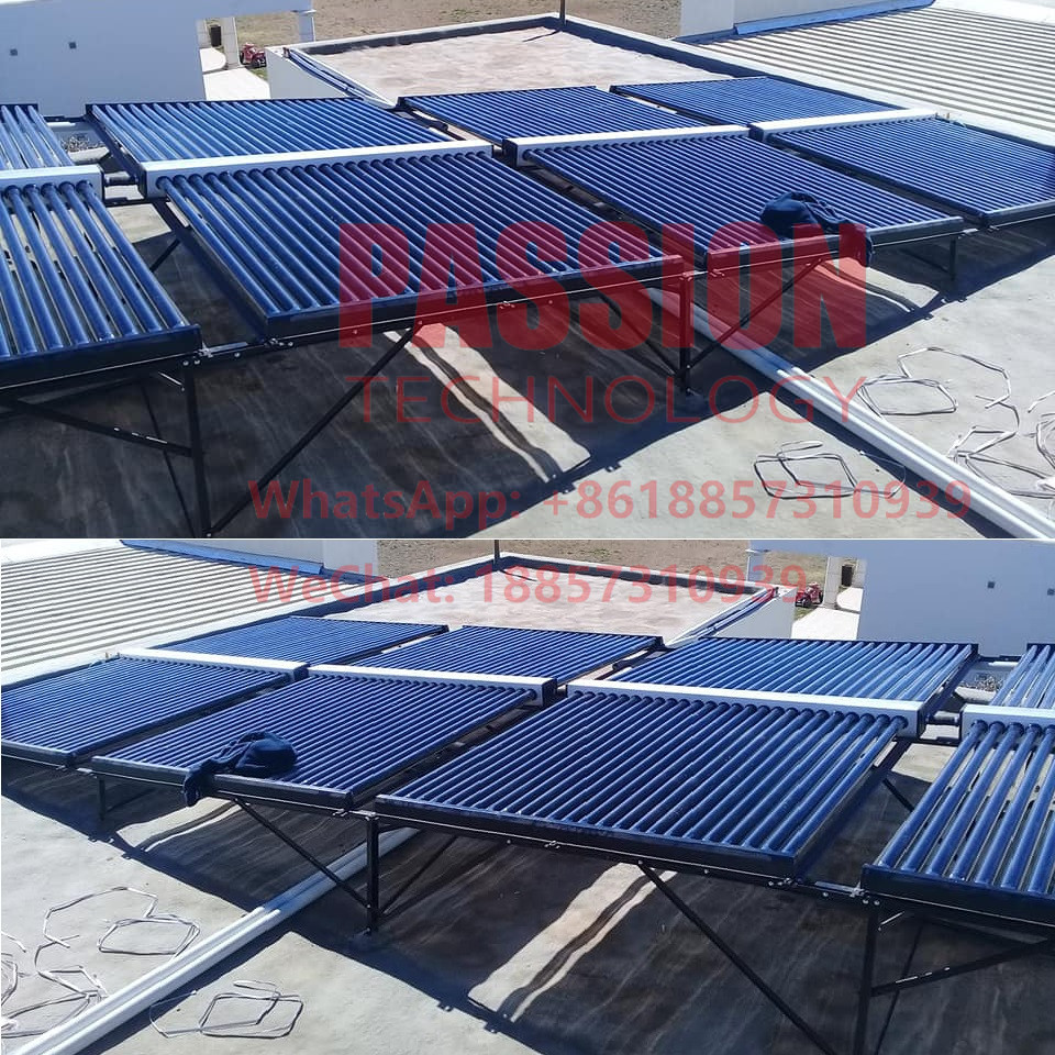 60tubes Glass Tube Solar Collector 5000L Low Pressure Solar Water Heater
