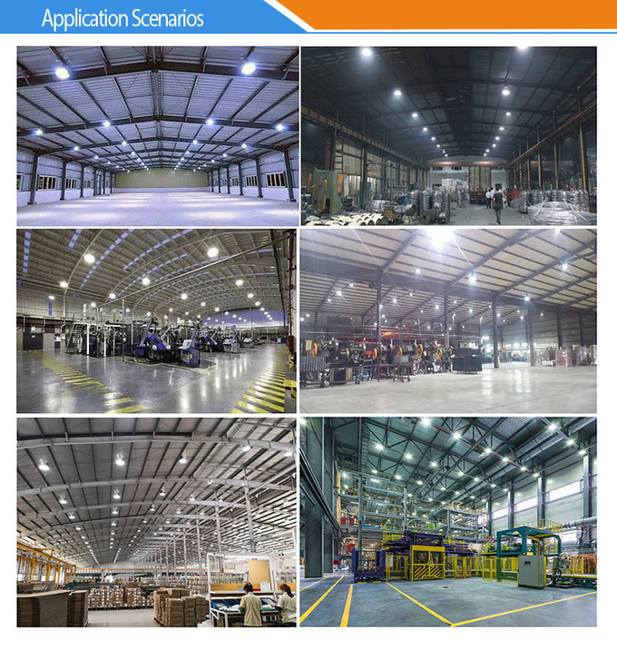 High CRI CCT Adjustable High Bay Led Lights 200w Commercial Dimmable High Bay Lights