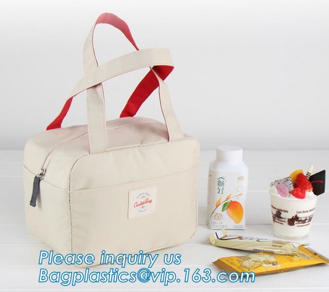 cooler bag waterproof oxford shoulder bag ice pack thermal picnic lunch box vehicle insulation bag for meal drinks pack