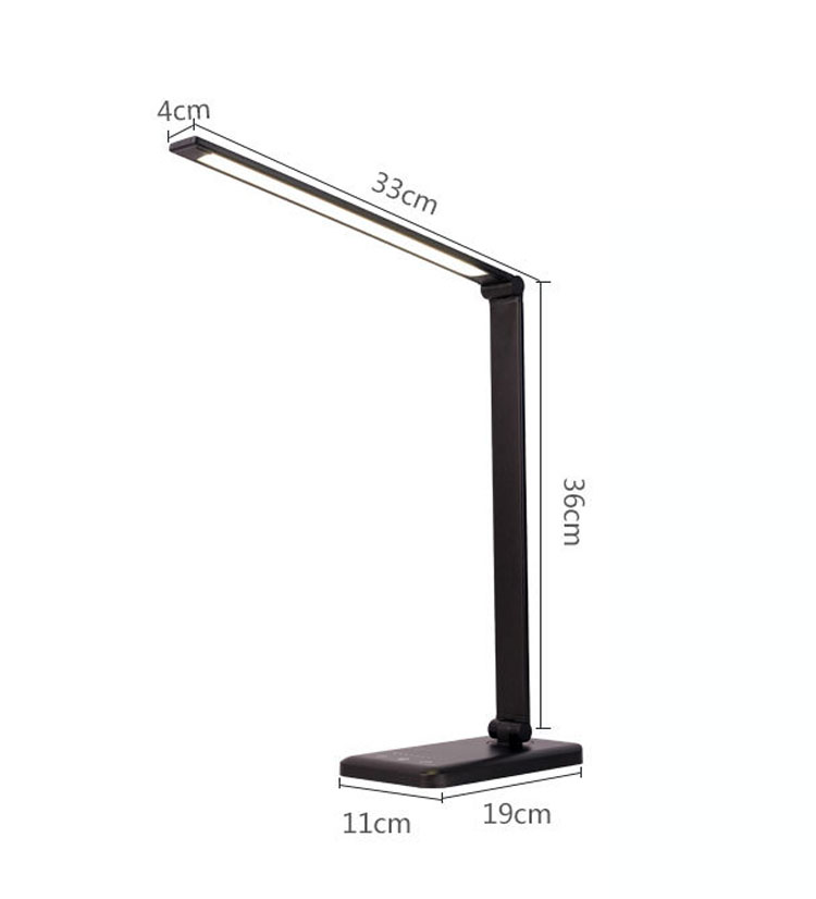 Fully Adjustable Rechargeable Led Table Lamp , Dimmer Night Light Lamp